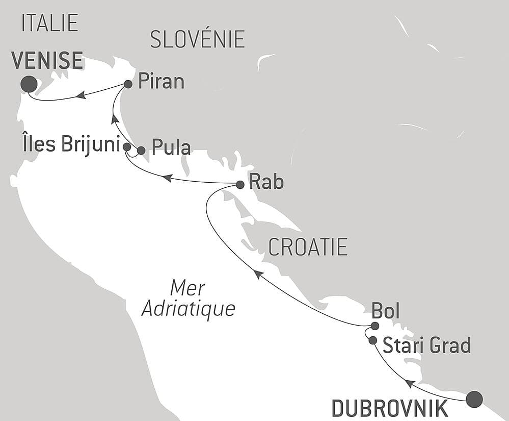 Cités et splendeurs de l'Adriatique null