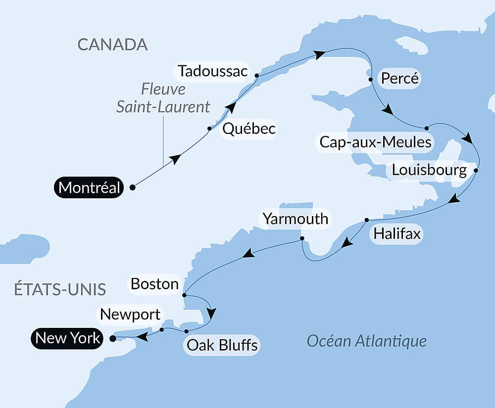 De la Belle Province à Big Apple : nature et cités remarquables