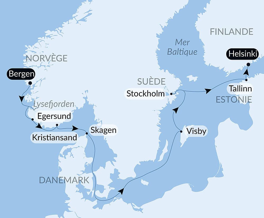 De la mer du Nord à la Baltique