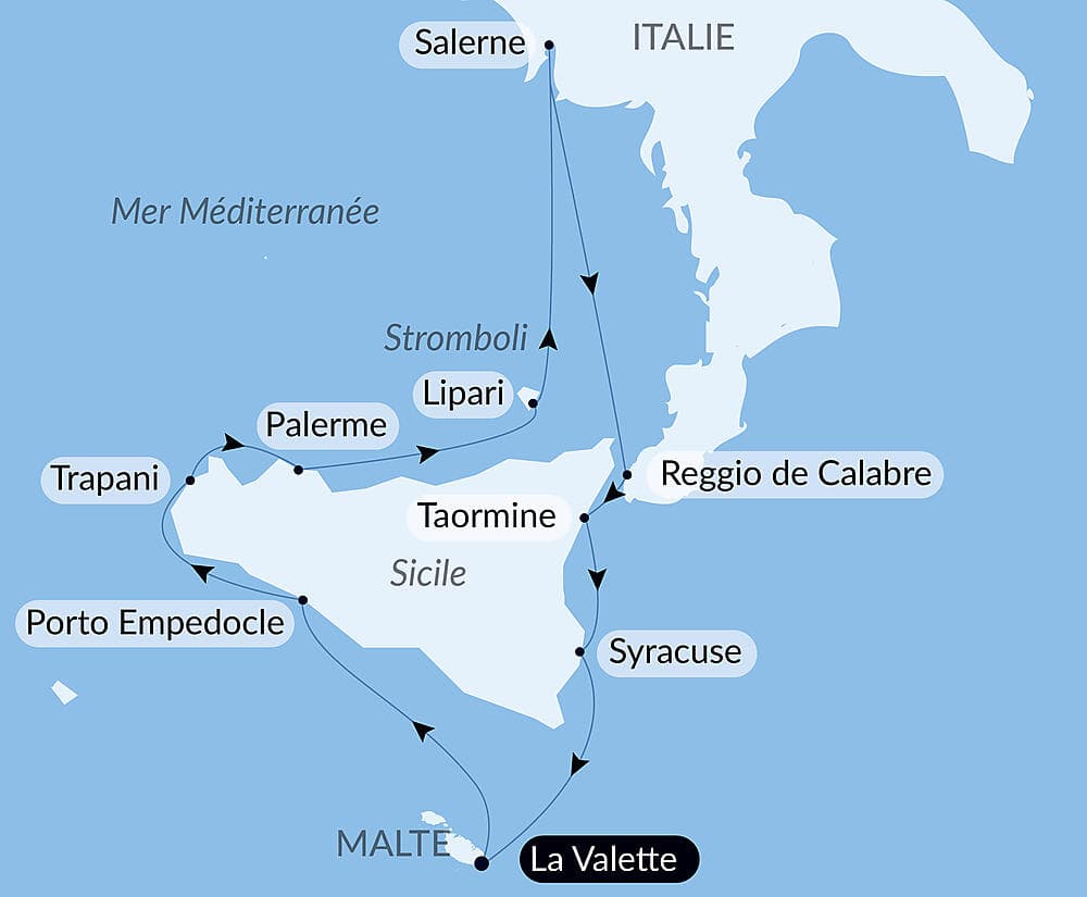 Rivages authentiques d'Italie