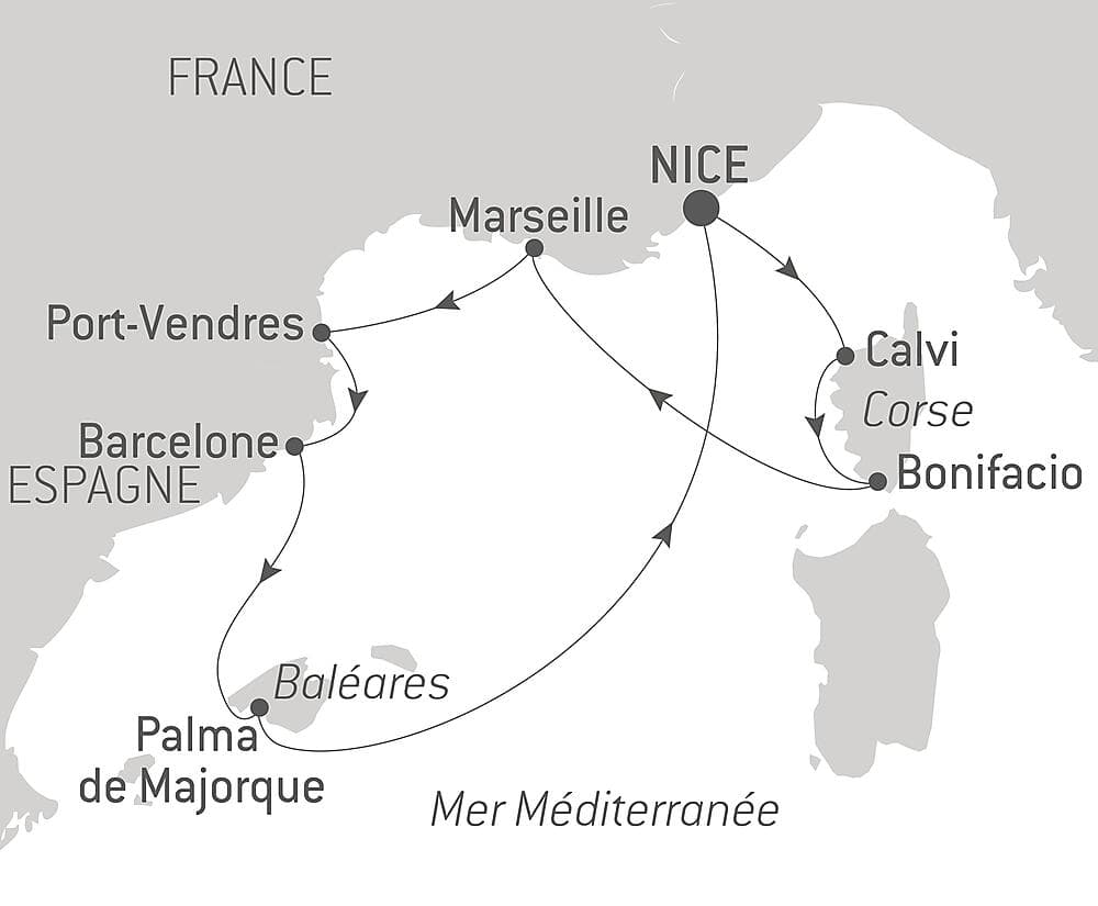 Eclipse solaire totale en mer Méditerranée null